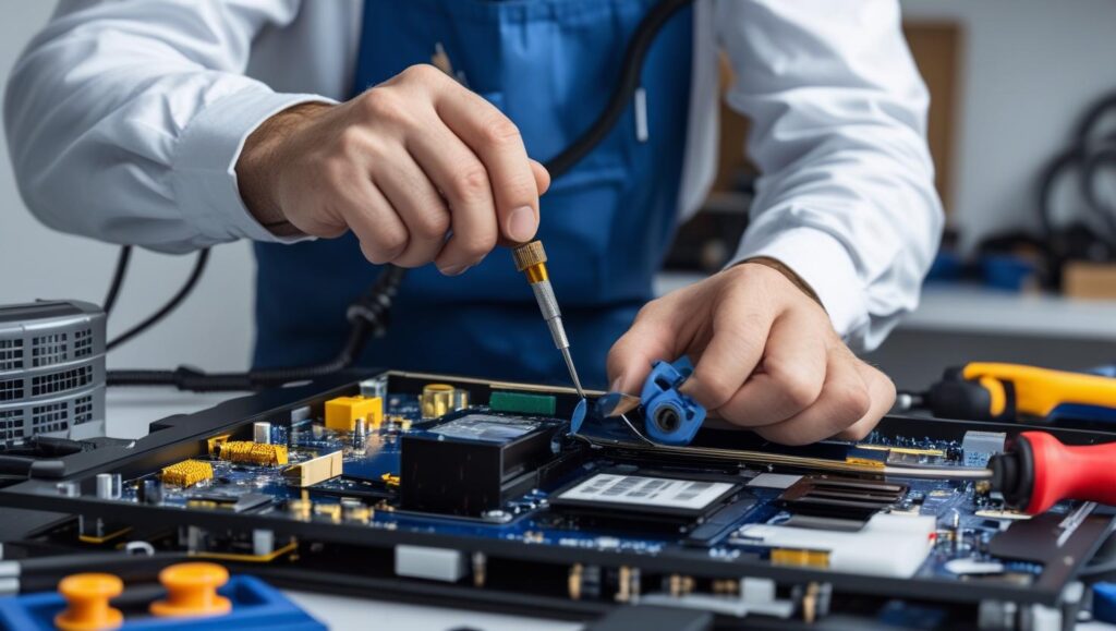 Ремонт платы телевизора